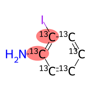 2-Iodoaniline-[ 13C6]