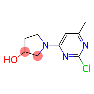 1-(2-Chloro-6-methyl-pyrimidin-4-yl)-pyrrolidin-3-ol