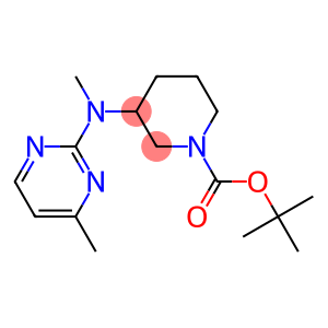 3-[Methyl-(4-methyl-pyrimidin-2-yl)-amino]-piperidine-1-carboxylic acid tert-butyl ester