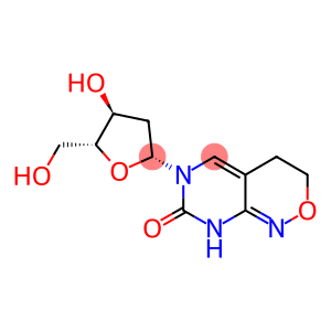 6-(BETA-D-2-DEOXYRIBOFURANOSYL)-3,4-DIHYDRO-8H-PYRIMIDO-[4,5-C][1,2]OXAZIN-7-ONE