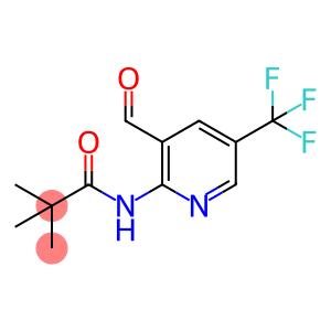 N-(3-Formyl-5-(trifluoromethyl)pyridin-2-yl)-pivalamide