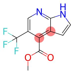 1H-Pyrrolo[2,3-b]pyridine-4-carboxylic acid, 5-(trifluoromethyl)-, methyl ester