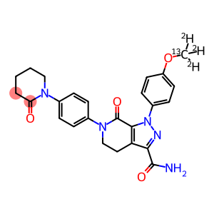 [13C,2H3]-Apixaban