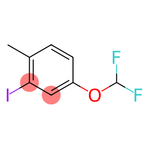 Benzene, 4-(difluoromethoxy)-2-iodo-1-methyl-