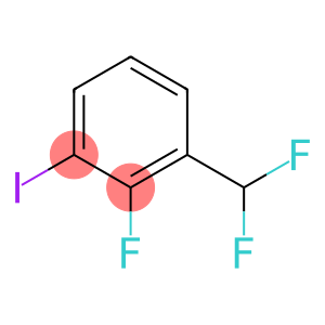 Benzene, 1-(difluoromethyl)-2-fluoro-3-iodo-