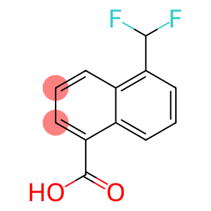 1-(Difluoromethyl)naphthalene-5-carboxylic acid