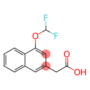 2-Naphthaleneacetic acid, 4-(difluoromethoxy)-