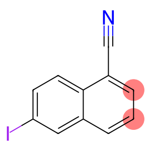 1-Naphthalenecarbonitrile, 6-iodo-