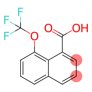 1-Naphthalenecarboxylic acid, 8-(trifluoromethoxy)-