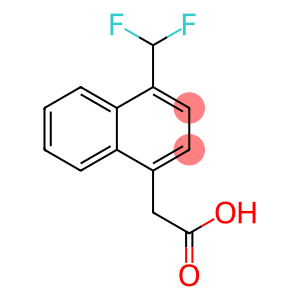 1-(Difluoromethyl)naphthalene-4-acetic acid