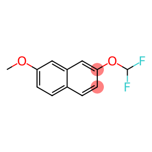 Naphthalene, 2-(difluoromethoxy)-7-methoxy-