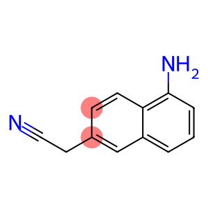 2-Naphthaleneacetonitrile, 5-amino-