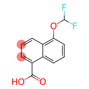 1-Naphthalenecarboxylic acid, 5-(difluoromethoxy)-