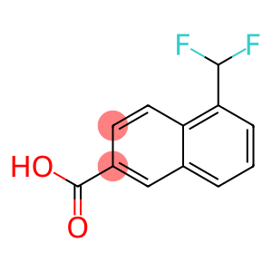 1-(Difluoromethyl)naphthalene-6-carboxylic acid