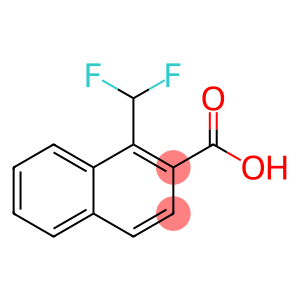 1-(Difluoromethyl)naphthalene-2-carboxylic acid