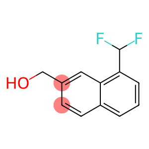 1-(Difluoromethyl)naphthalene-7-methanol