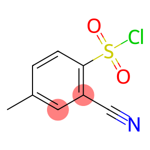 2-cyano-4-methylphenylsulfonyl chloride