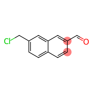 2-(chloromethyl)naphthalene-7-carboxaldehyde