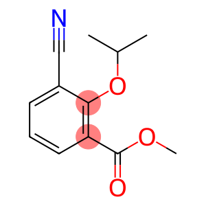 Benzoic acid, 3-cyano-2-(1-methylethoxy)-, methyl ester