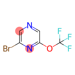 Pyrazine, 2-bromo-6-(trifluoromethoxy)-