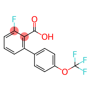 [1,1'-Biphenyl]-2-carboxylic acid, 3-fluoro-4'-(trifluoromethoxy)-