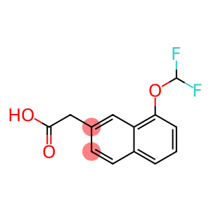 1-(Difluoromethoxy)naphthalene-7-acetic acid