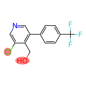 (3-chloro-5-(4-(trifluoromethyl)phenyl)pyridin-4-yl)methanol