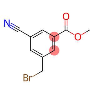 Benzoic acid, 3-(bromomethyl)-5-cyano-, methyl ester