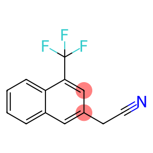 1-(Trifluoromethyl)naphthalene-3-acetonitrile