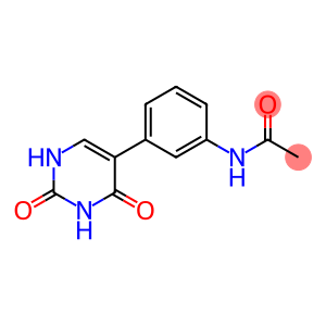 5-(3-Acetylaminophenyl)-(2,4)-dihydroxypyrimidine