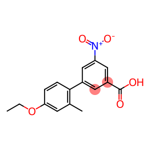 [1,1'-Biphenyl]-3-carboxylic acid, 4'-ethoxy-2'-methyl-5-nitro-