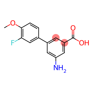 [1,1'-Biphenyl]-3-carboxylic acid, 5-amino-3'-fluoro-4'-methoxy-