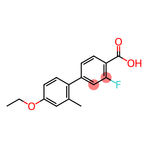 [1,1'-Biphenyl]-4-carboxylic acid, 4'-ethoxy-3-fluoro-2'-methyl-