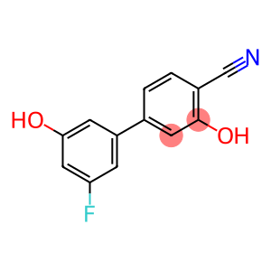 2-Cyano-5-(3-fluoro-5-hydroxyphenyl)phenol