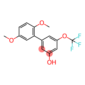 [1,1'-Biphenyl]-3-ol, 2',5'-dimethoxy-5-(trifluoromethoxy)-