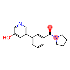 Methanone, [3-(5-hydroxy-3-pyridinyl)phenyl]-1-pyrrolidinyl-