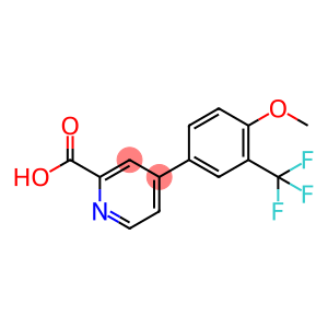 2-Pyridinecarboxylic acid, 4-[4-methoxy-3-(trifluoromethyl)phenyl]-