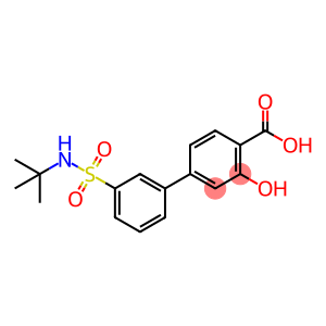 4-(3-t-Butylsulfamoylphenyl)-2-hydroxybenzoic acid