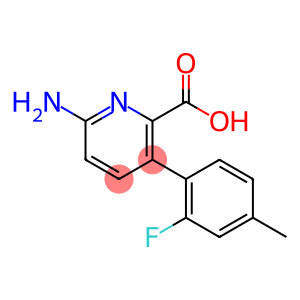 6-Amino-3-(2-fluoro-4-methylphenyl)picolinic acid