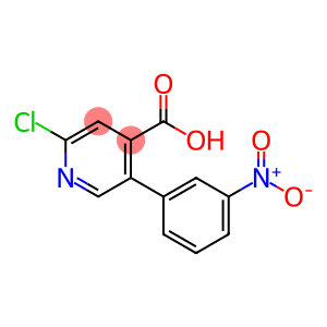 4-Pyridinecarboxylic acid, 2-chloro-5-(3-nitrophenyl)-