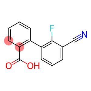 2-(3-Cyano-2-fluorophenyl)benzoic acid
