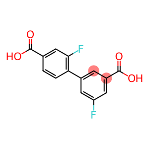[1,1'-Biphenyl]-3,4'-dicarboxylic acid, 2',5-difluoro-