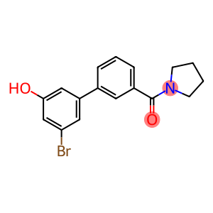 Methanone, (3'-bromo-5'-hydroxy[1,1'-biphenyl]-3-yl)-1-pyrrolidinyl-