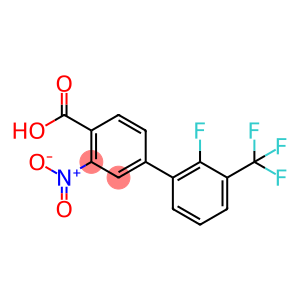 [1,1'-Biphenyl]-4-carboxylic acid, 2'-fluoro-3-nitro-3'-(trifluoromethyl)-