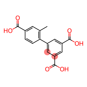 [1,1'-Biphenyl]-3,4',5-tricarboxylic acid, 2'-methyl-