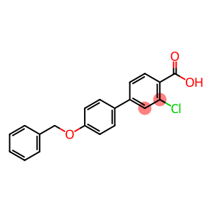 4-(4-苄氧基苯基)-2-氯苯甲酸