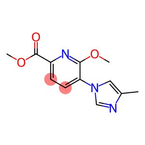 methyl 6-methoxy-5-(4-methyl-1H-imidazol-1-yl)picolinate