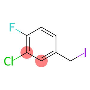 2-chloro-1-fluoro-4-(iodomethyl)benzene