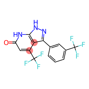 6H-Pyrazolo[3,4-b]pyridin-6-one, 1,7-dihydro-4-(trifluoroMethyl)-3-[3-(trifluoroMethyl)phenyl]-