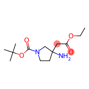 Ethyl (3-Amino-1-Boc-Pyrrolidin-3-Yl)-Acetate